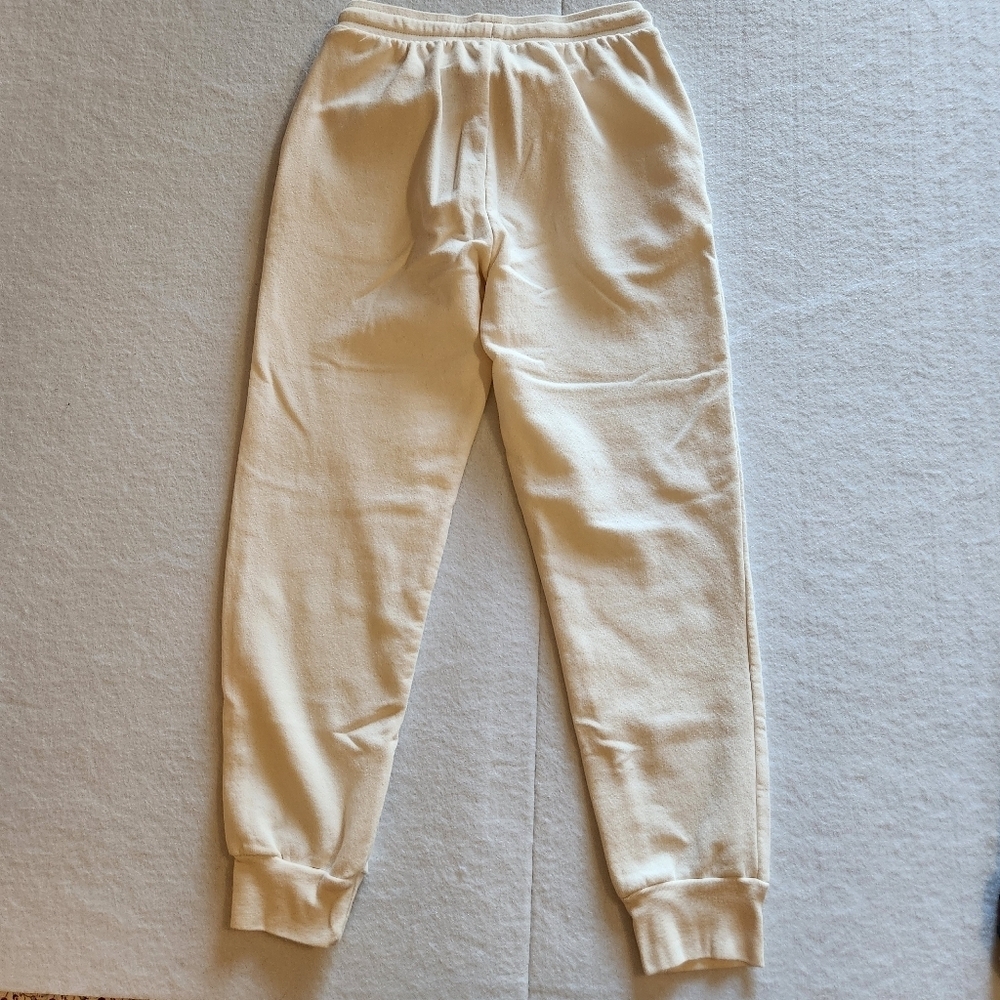 Disney cream Mickey Mouse Joggers Size Small Like new "never out of style" - Picture 10 of 10